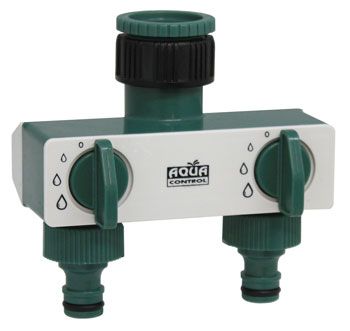 DERIVACION 2 SALIDAS 1&quot; - 3/4&quot; CON ADAPTADORES DE