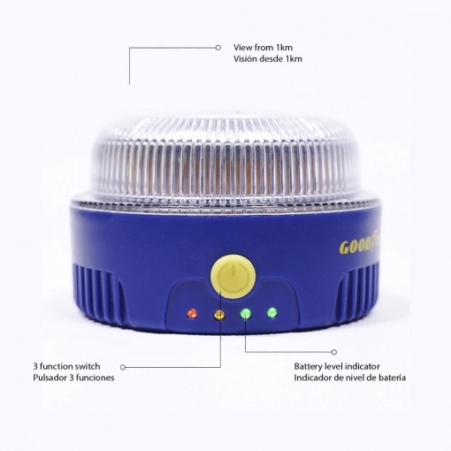 LUZ EMERGENCIA TRAFICO V-16 GOODYEAR