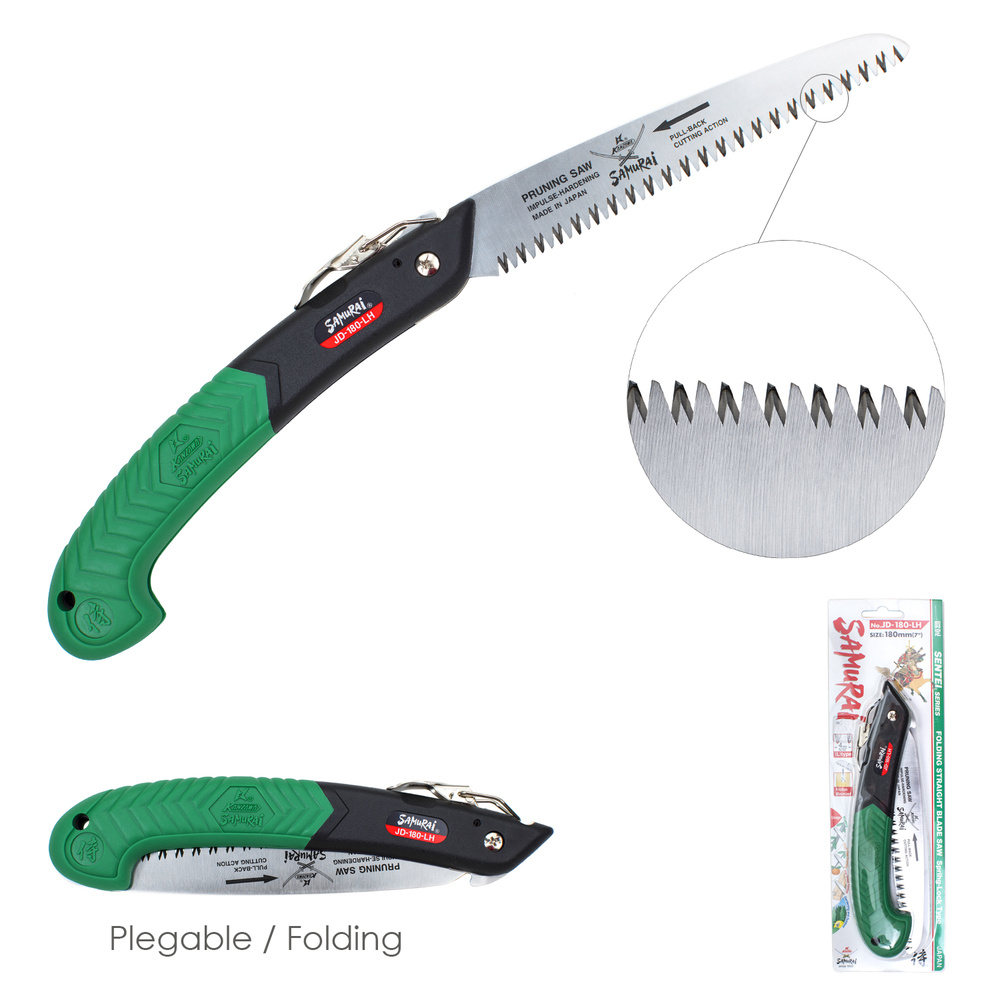 SERRUCHO SAMURAI PLEGABLE 180 mm.