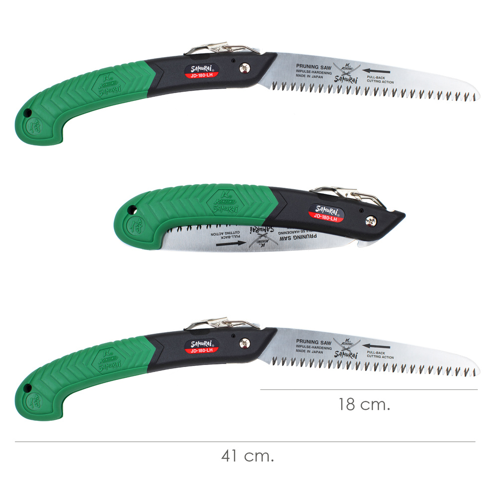SERRUCHO SAMURAI PLEGABLE 180 mm.