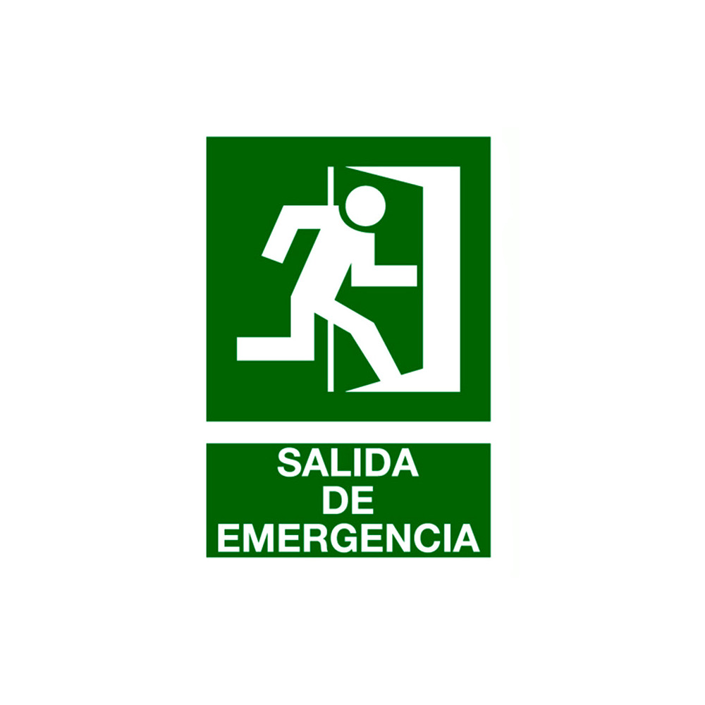 SEÑAL LUMINISCENTE 297X210 MM