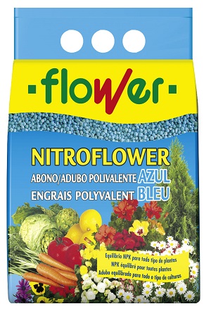 ABONO GRANULADO NITROFLOWER AZUL 2,5 KGS