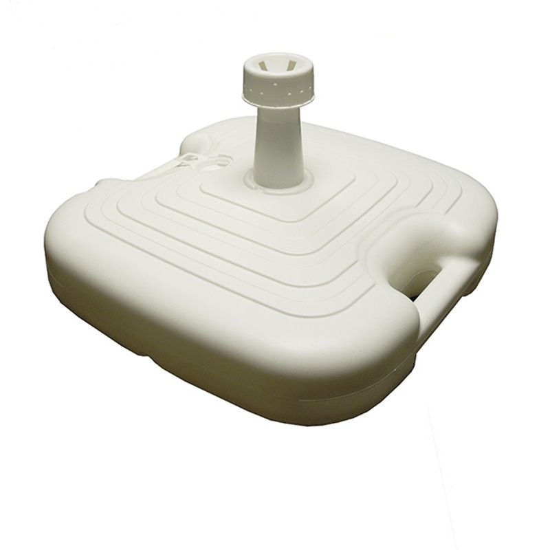 PIE PARASOL RESINA BLANCO