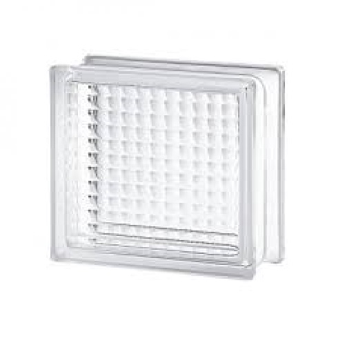 BLOQUE DE VIDRIO PALILLOS CRUZADOS