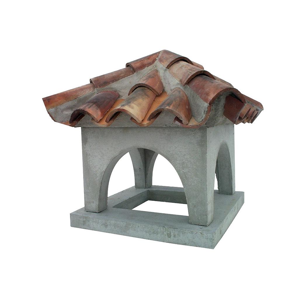 TEJADILLO ARTESANO 4 AG. COMP. RUSTICO 42X42