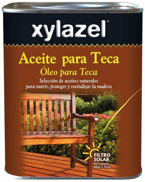 XYLAZEL ACEITE PARA TECA 750 COLOR MIEL