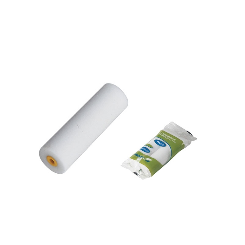 PACK 2 REC. RODILLO MINI PORO 0 SUPER FINO, 15 CM.