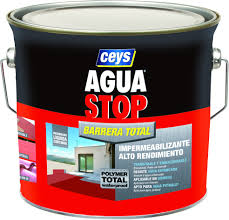 IMPERMEABILIZANTE AGUA STOP BARRERA TOTAL 4KG TERRACOTA**