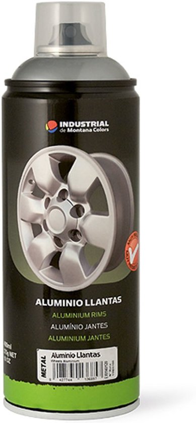 SPRAY PINTURA MTN PRO ALUMINIO LLANTAS 400ML