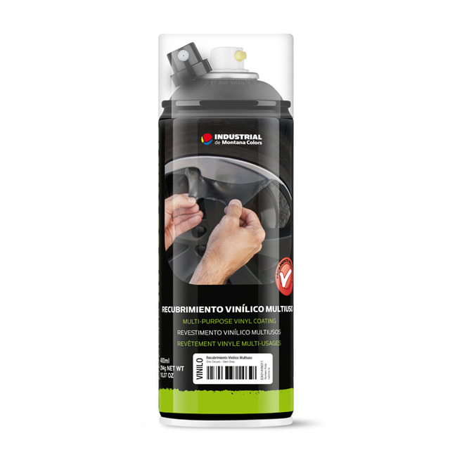PINTURA MTN PRO VINILO LIQUIDO GRIS METALIZADO 400ML