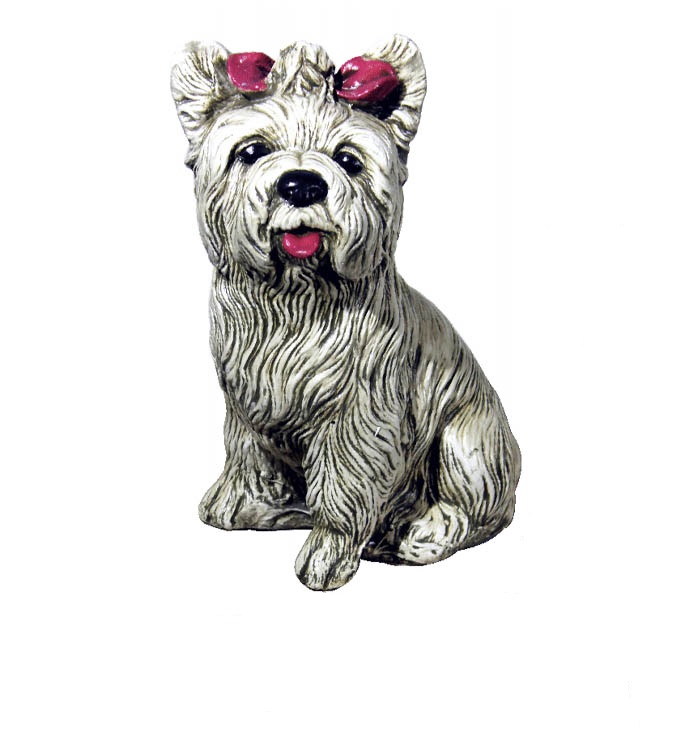 YORKSHIRE CON LAZO (CENIZA)