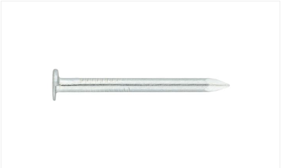 BLISTER PUNTAS DE ACERO CAB. PLANA ZINCADA 3,4X50