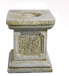PEDESTAL NATURAL PEQUEÑO (CENIZA)