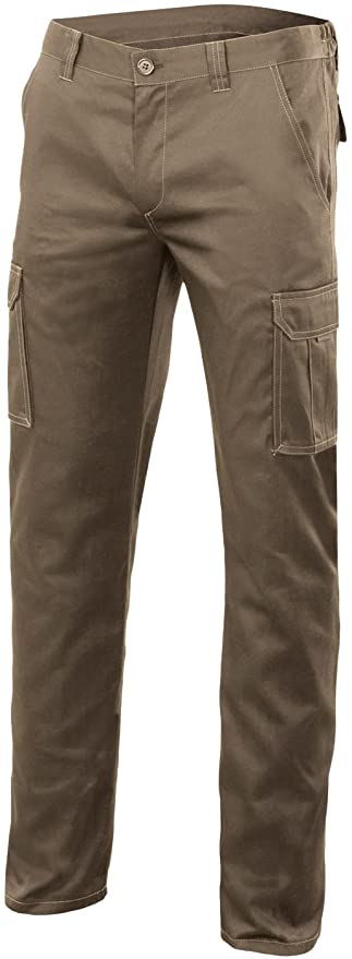 PANTALON MULTIBOLSILLO STRETCH BEIGE ARENA