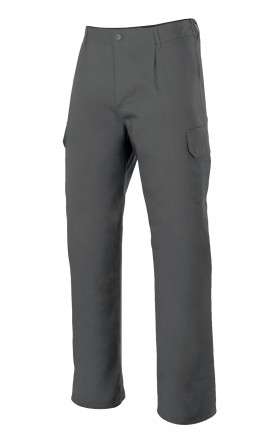 PANTALON MULTIBOLSILLOS GRIS