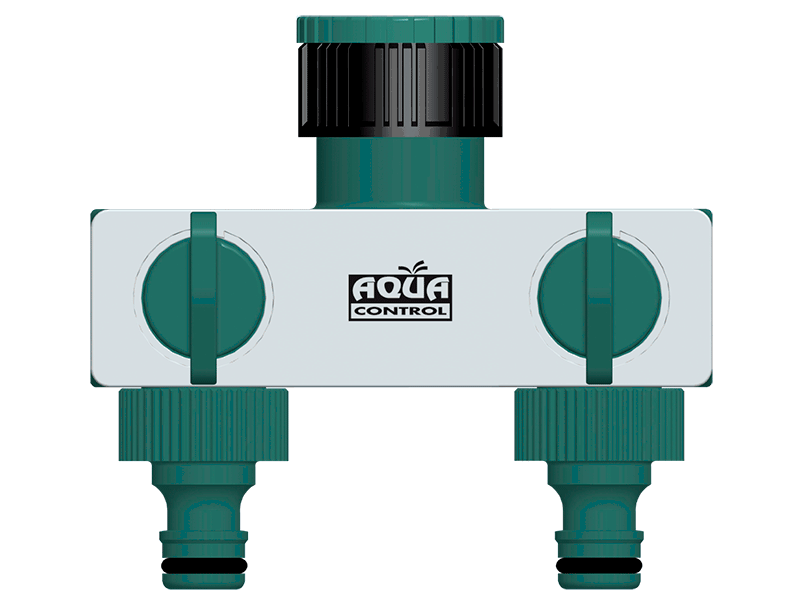 DERIVACION 2 SALIDAS 1&quot; - 3/4&quot; CON ADAPTADORES DE