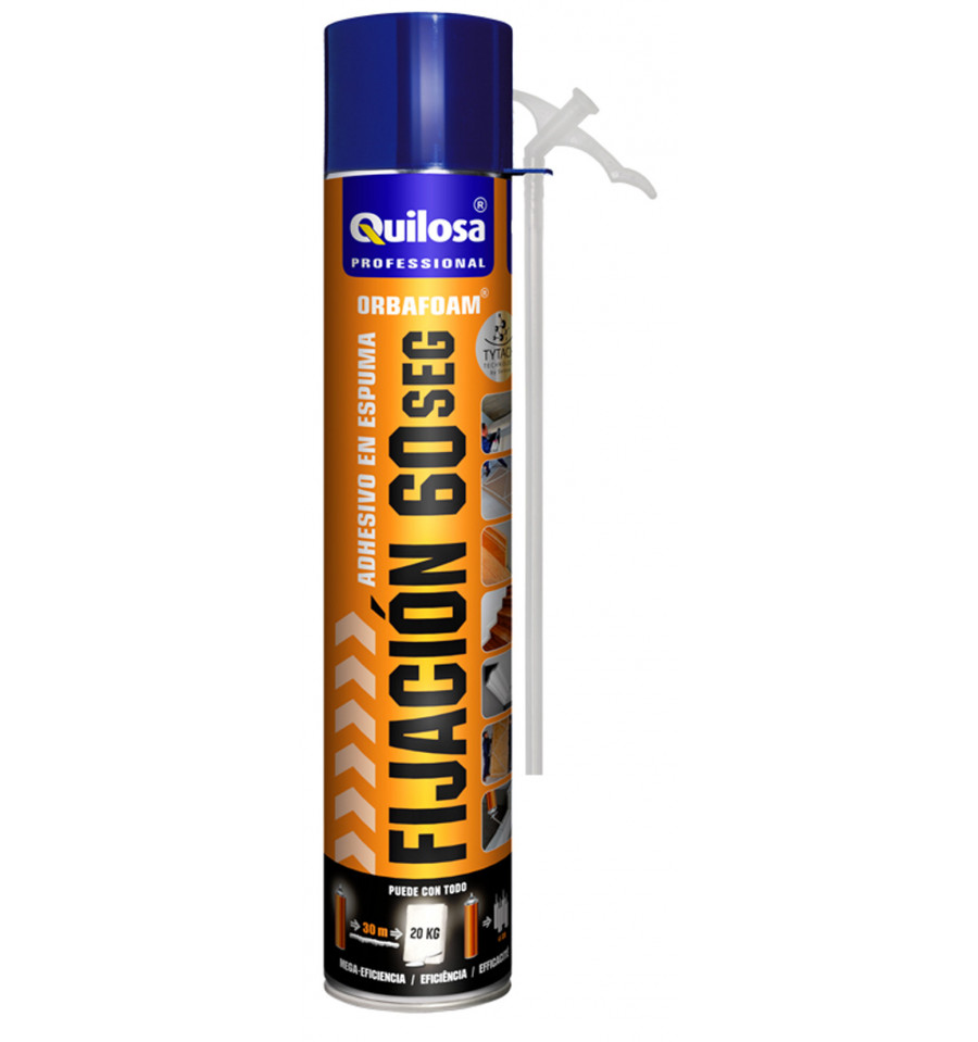 ORBAFOAM FIJ 60SEG SP/FR CANULA 0,75 L AMARILLO