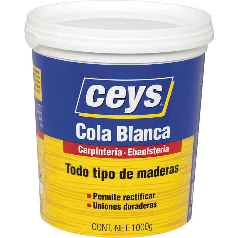 CEYS COLA BLANCA MADERA BOTE 1KG