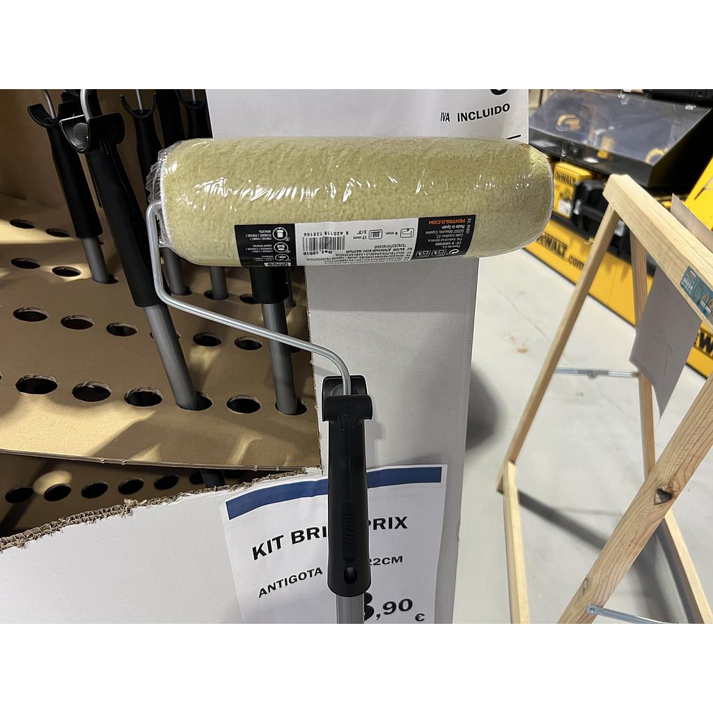 KIT ALARGO+RODILLO FELPON AMARILLO 50